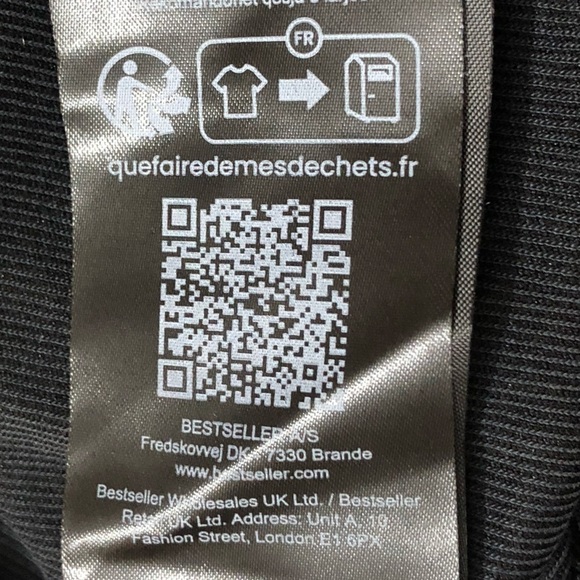 Vero Moda Curve long black dress tencel modal long sleeved crew neck 2X - Picture 11 of 14